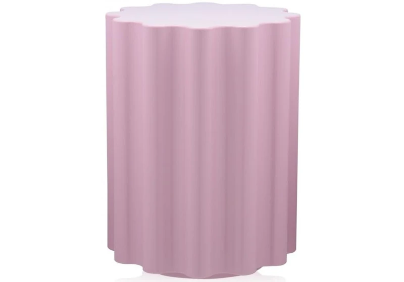 Kartell Sottsass Colonna 31, Plastic, Pink, 34.5x34.5x46cm