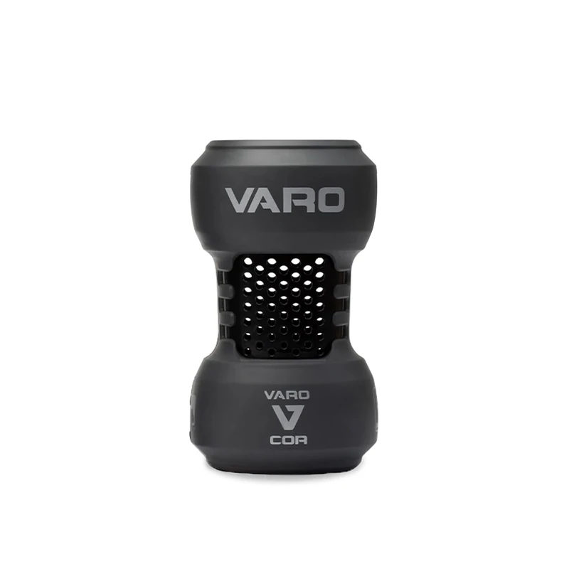 Varo COR Bat Training Weight, 20oz, for Baseball (MLB Authentic) - Classic Weight Feel - Improve Your On-Deck Swings and Power, Cushion Fit Eliminates Abrasion on the Bat, Black/Graphite/Silver