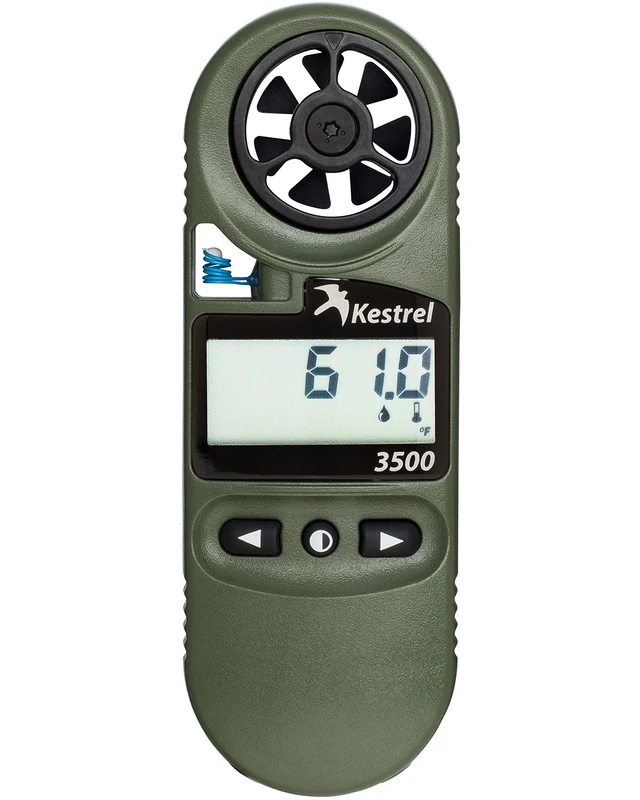 Kestrel Unisex's OB-KEST-0835NV Psychrometer, Olive, One Size - Image 1