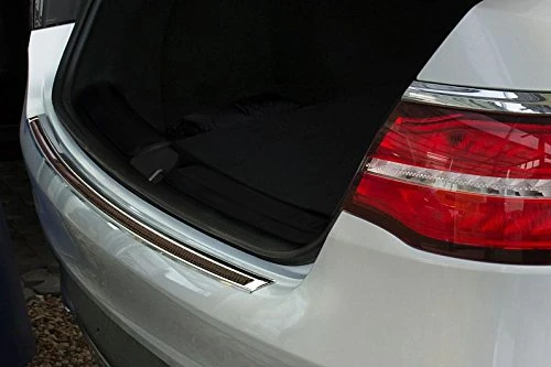 Avisa 2/44020 Sill Scuff Plate Protection Back, Chrome/Carbon/Black/Red