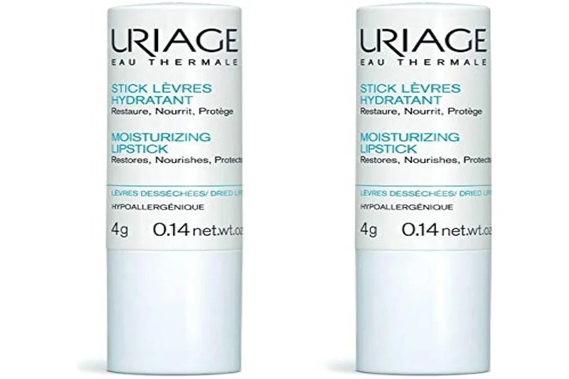 Uriage Eau Thermale Moisturizing Lipstick - 2 x 4g Pack