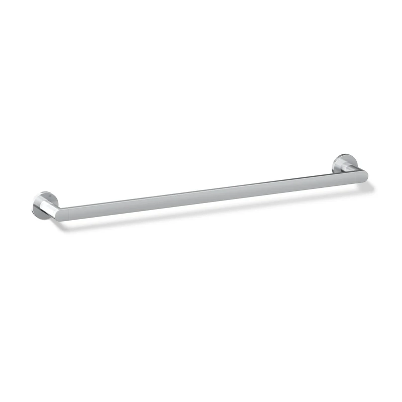 KOHLER K-73142-CP Composed 24-Inch Bathroom Towel bar, Polished Chrome