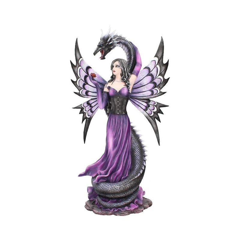 Nemesis Now C2642G6 Guardian's Embrace Figurine 69.5cm Purple