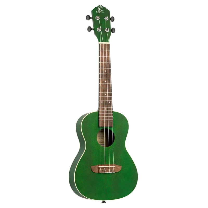Ortega Guitars Concert Ukulele Acoustic – Earth Series – Okoume, Dark Green (RUFOREST)