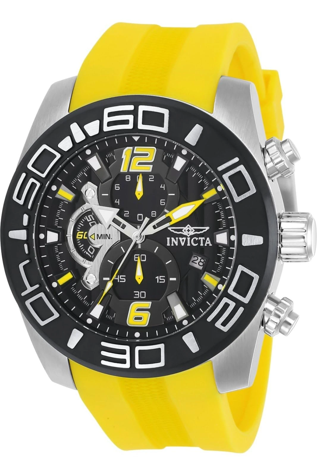 Invicta Pro Diver Stainless Steel Men's Quartz Watch - 50mm