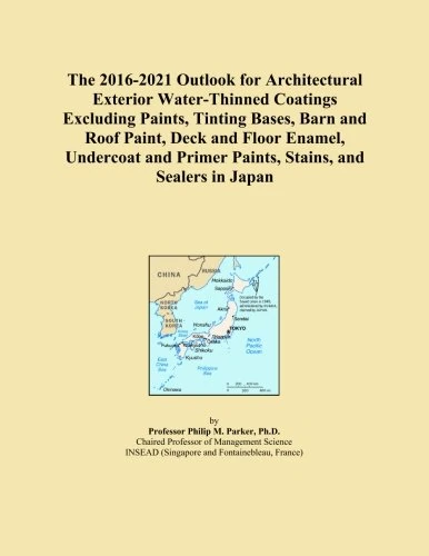 The 2016-2021 Outlook for Architectural Exterior Water-Thinned Coatings Excluding Paints, Tinting Bases, Barn and Roof Paint, Deck and Floor Enamel, ... Primer Paints, Stains, and Sealers in Japan