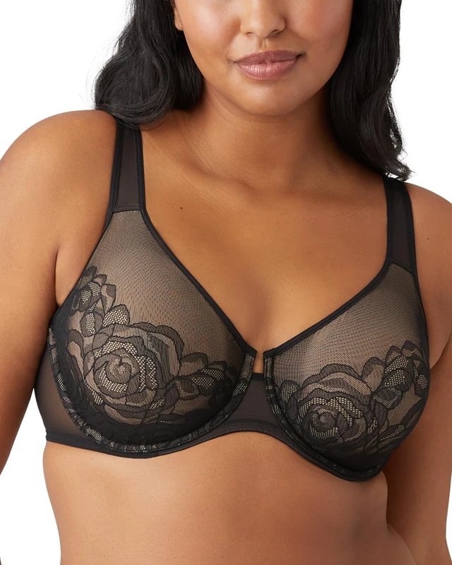 Wacoal Women's Full Coverage Bra, Black, 38H US