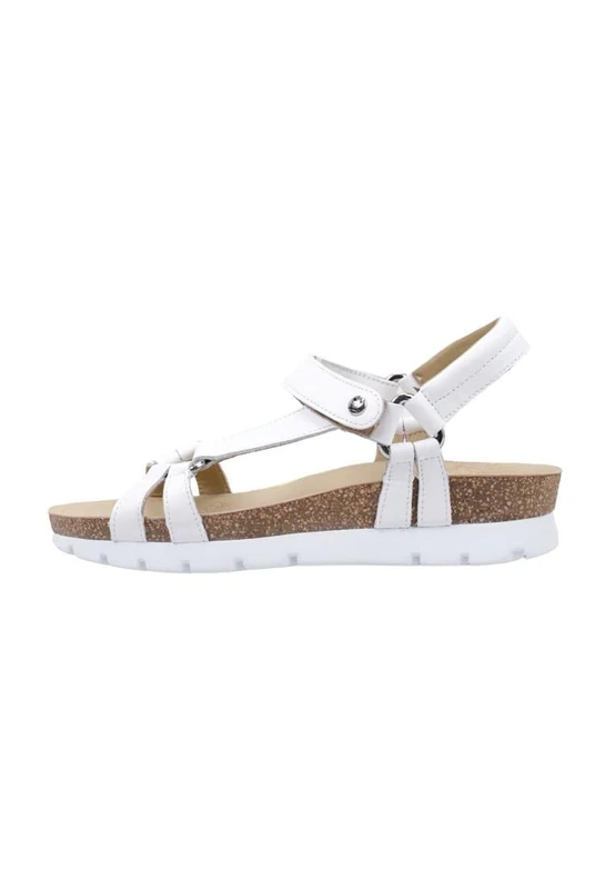 Panama Jack Sally Basics, Women’s Wedge Heels Sandals, White, 5 UK (38 EU) - Image 1