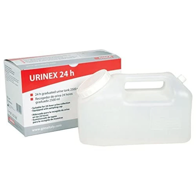 24 Hours Urine Tank, 2500 mL Capacity (Pack of 27) - Image 1