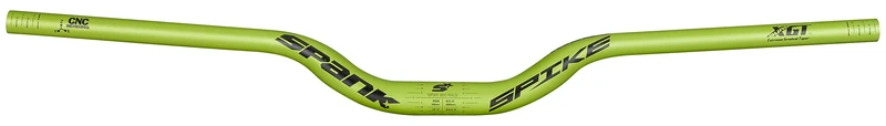 Spank Spike 800 Race Bar, XGT, 31.8 mm, Shotpeen Handlebar, Green, 30 mm