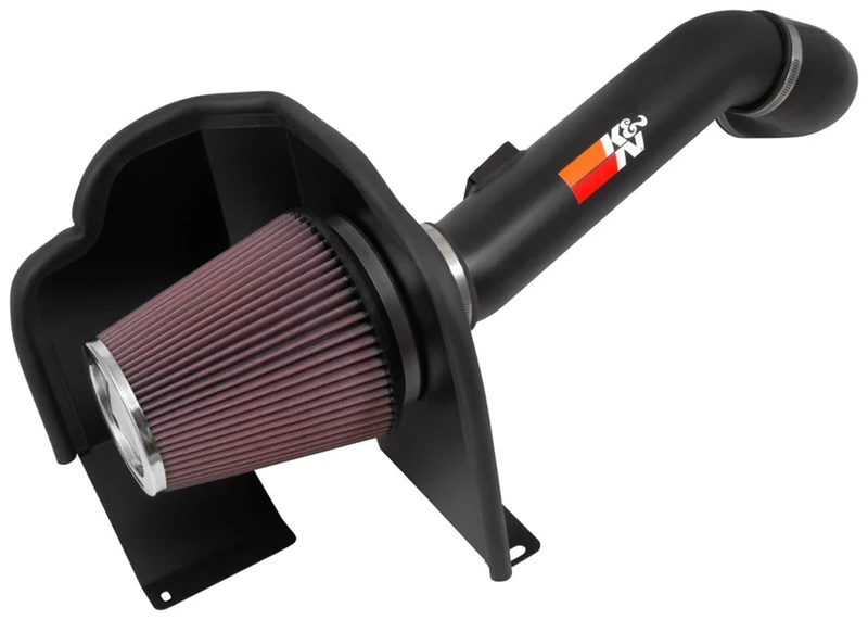 K&N Cold Air Intake Kit: High Performance, Increase Horsepower: Compatible with 2016-2019 Chevy/GMC Heavy Duty (Silverado 2500 and 3500, Sierra 2500 and 3500) 6.0L V8, 77-3090KTK