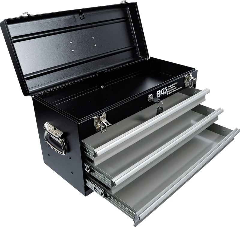 BGS 3312 | Metal Tool Case, empty | 3 Drawers