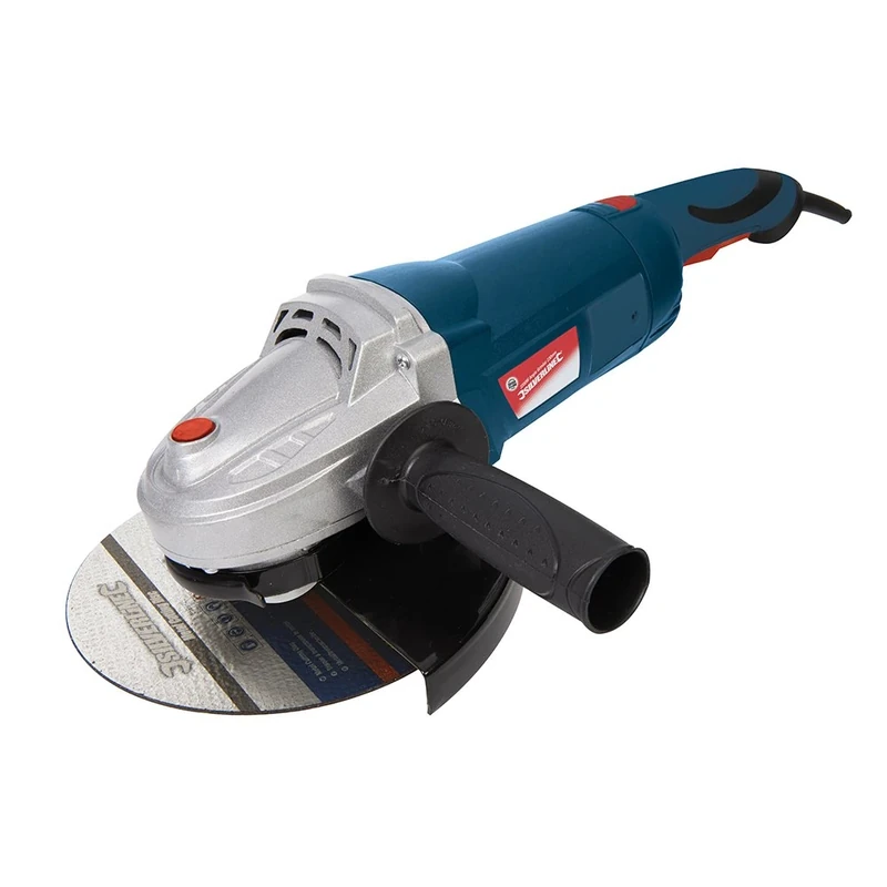Silverline 951855 2400W Angle Grinder 230 mm 2400W UK , Blue