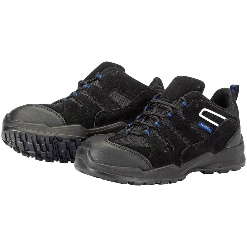 Draper 85941 Trainer Style Safety Shoe Size 4 S1 P SRC, Black - Image 1