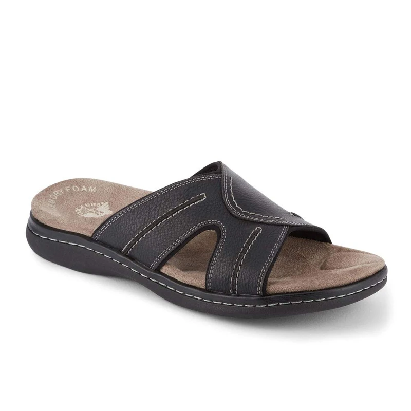 Dockers Men's Sunland Slide Sandal, Black, 9 UK