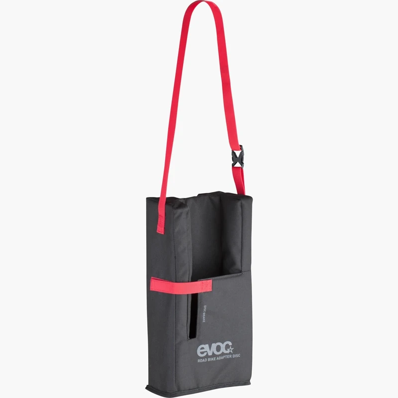 EVOC ROAD BIKE ADAPTER DISC bike transport bag accessory (for racing and triathlon bikes, for optimizing the packing position, suitable BIKE TRAVEL BAG BIKE TRAVEL BAG PRO), black