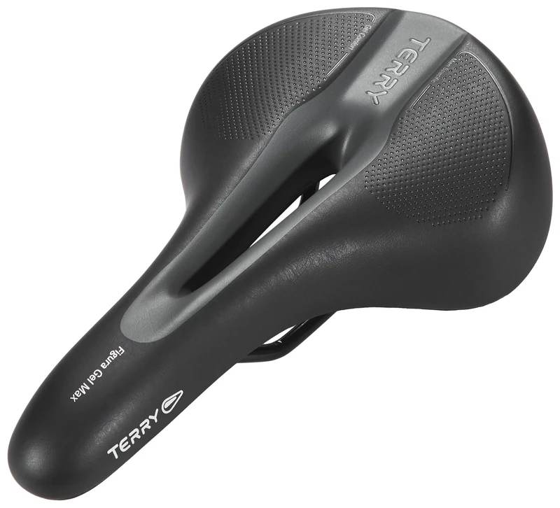 Ergon Terry Fisio Gel Men's Bike Saddle – Black, L