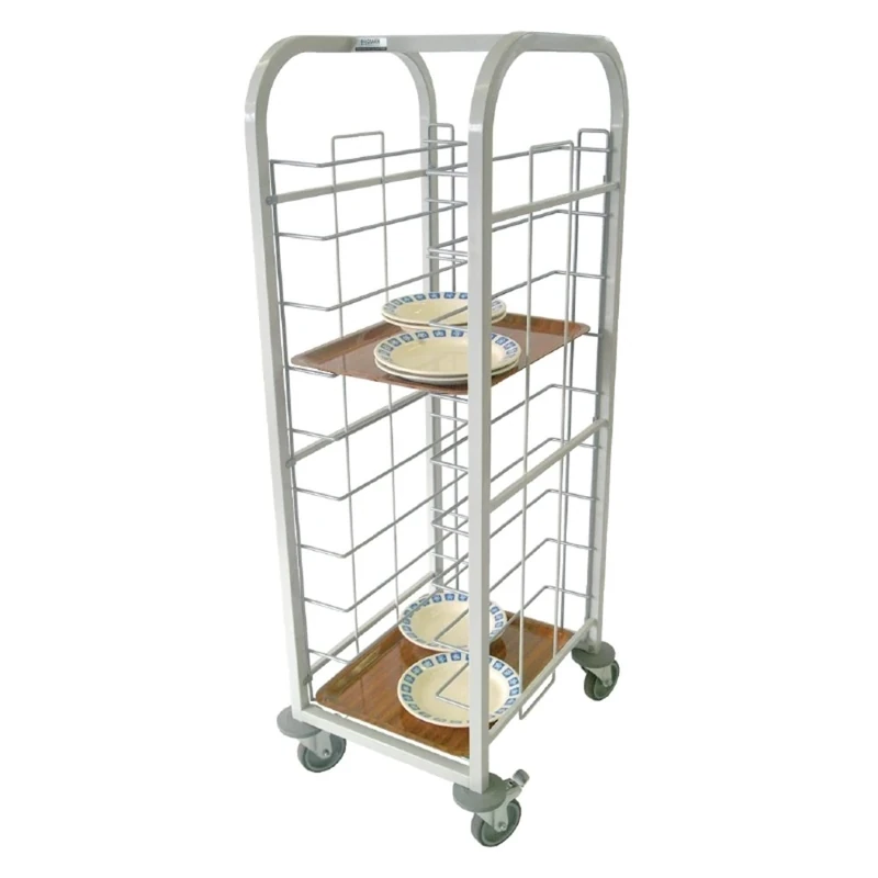 Craven P103 Tray Clearing Trolley, 10 level, Fully Welded
