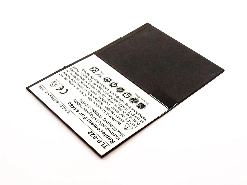 MicroBattery Li-Pol 3.7V 8.82Ah 32.6wh Battery for iPad 5, iPad Air, A1484, TLP-022 (Battery for iPad 5, iPad Air A1474, A1475)