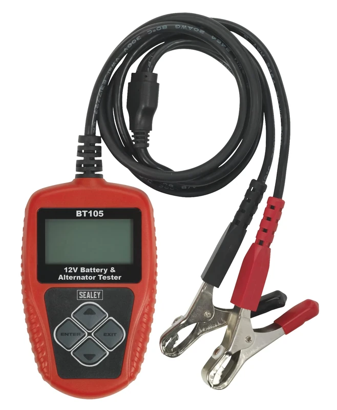 Sealey BT105 Digital Battery & Alternator Tester 12V