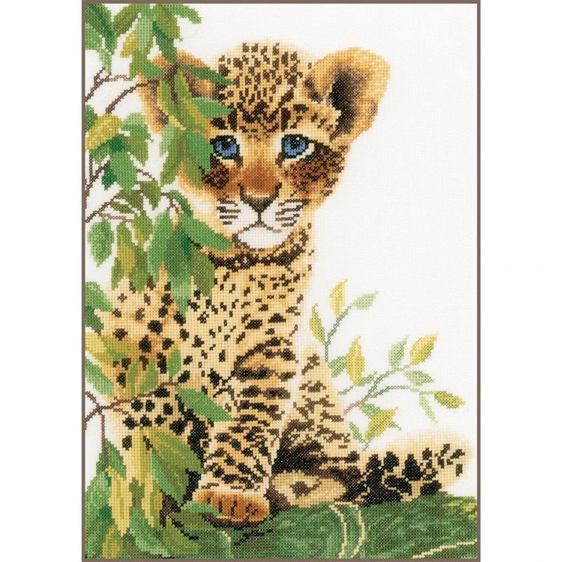 Lanarte Little Panther (Evenweave), NA, 24 x 33cm - Image 1