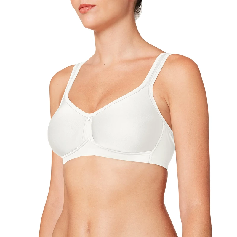 Susa Women's Spacer-BH ohne Bügel 7870 Catania Non-Wired Non-Wired Bra, Ivory (Champagner 002), 90B