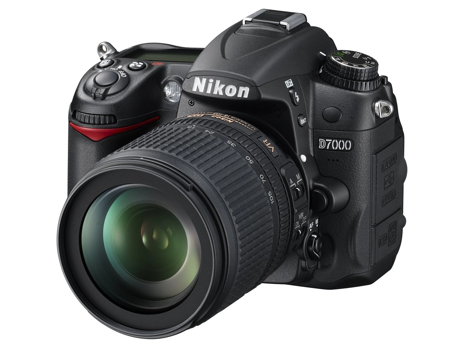 Nikon D7000 Digital SLR Camera with 18-105mm VR Lens Kit (16.2MP) 3 inch LCD (Renewed)