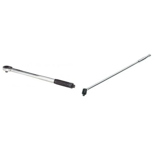 Sealey 1/2-inch Drive Calibrated Micrometer Torque Wrench and Sealey 600mm 1/2-inch sq Breaker Bar Drive