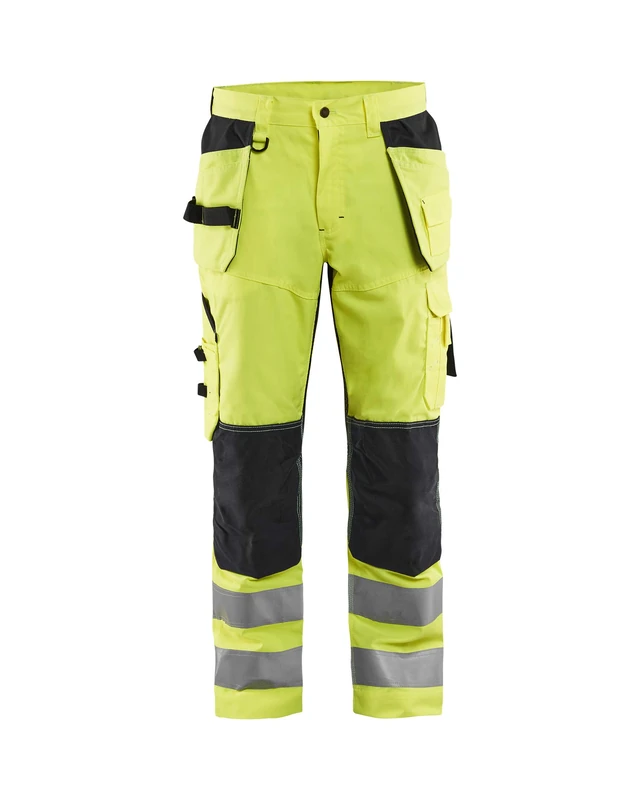 Blakläder 156518113399C58 Size C58 "High-Vis" Trousers with Ventilation Effect - Yellow/Black