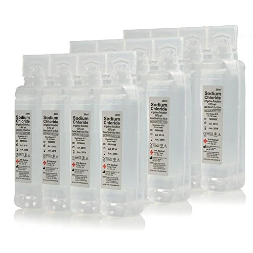 Sterile Saline Solution Eye Wash and Wound Pods (12)