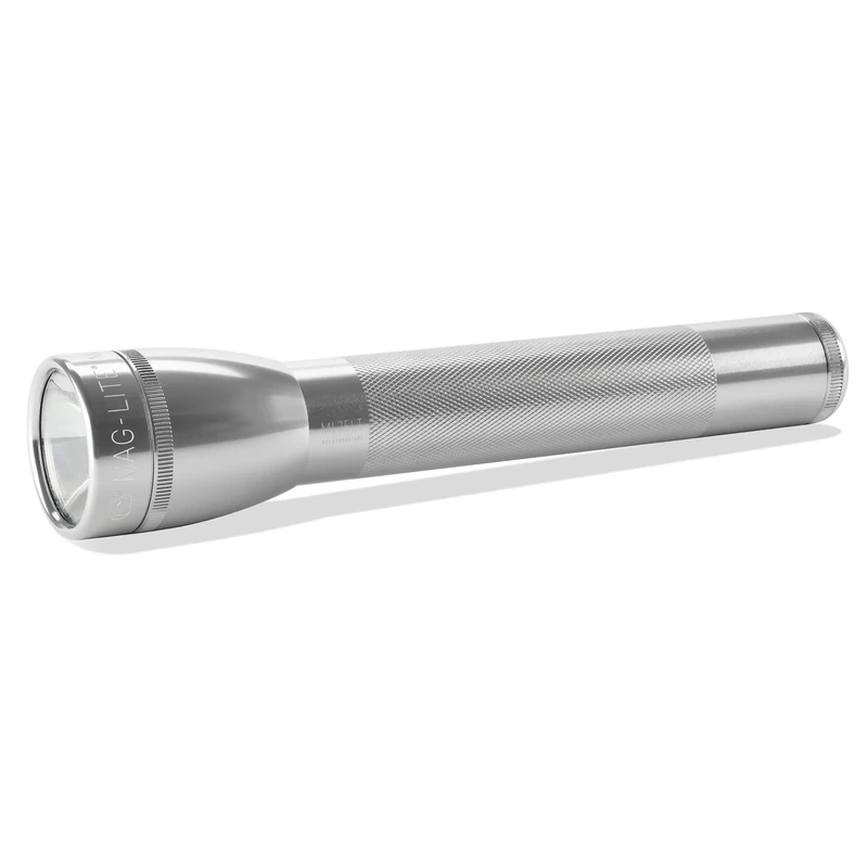 Maglite ML25LT 3C Cell LED Flashlight - Silver Aluminum