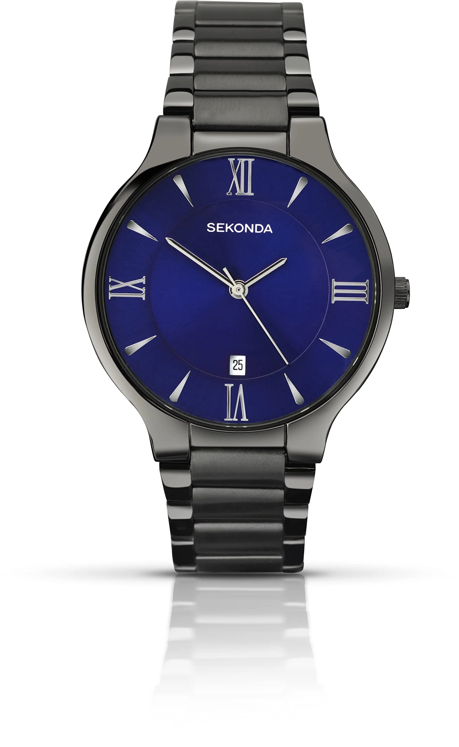 SEKONDA Unisex-Adult Analogue Classic Quartz Watch with Stainless Steel Strap 1140.27