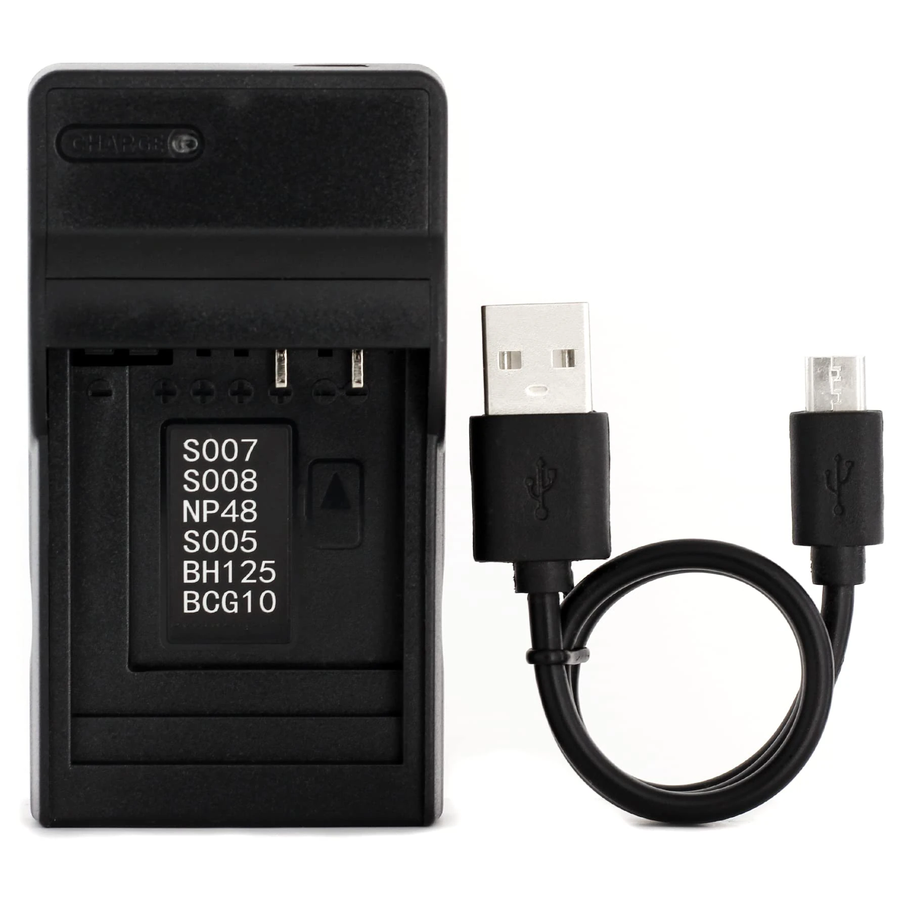 Norifon CGA-S008A USB Charger for Panasonic DMC-FS20, DMC-FS5, HM-TA1, SDR-S26, Lumix DMC-FS3, DMC-FX30, DMC-FX33, DMC-FX35, DMC-FX36, DMC-FX37, DMC-FX38, DMC-FX500, DMC-FX520 Camera and More