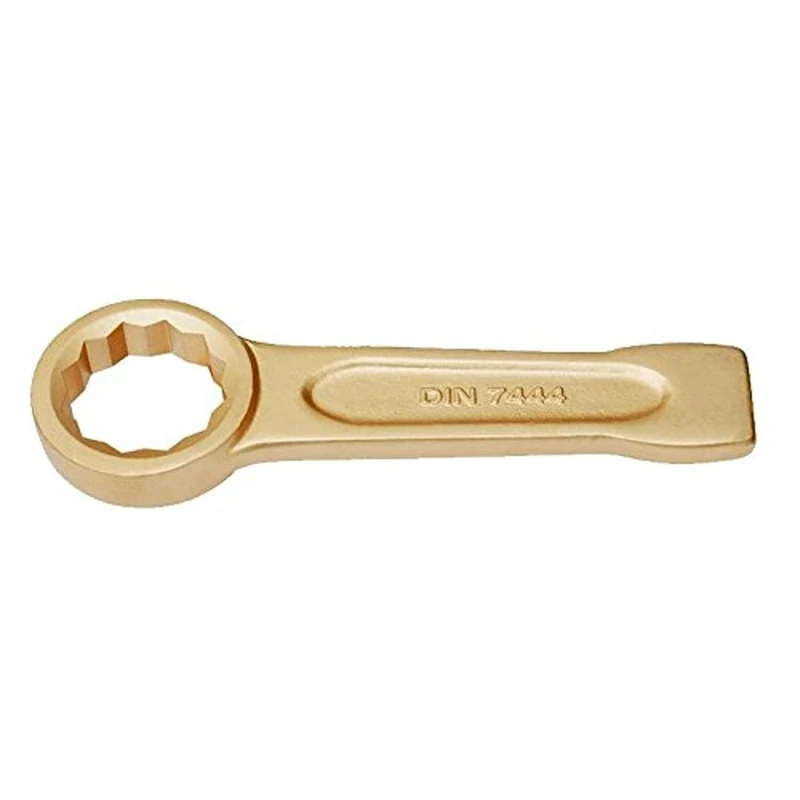 Bahco NS106-71 Slogging Ring Spanner, Gold, 2.13/64-Inch