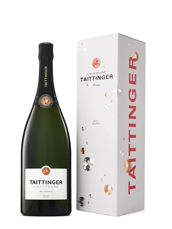 Taittinger Brut Réserve Non Vintage Champagne Magnum in Gift Box 150cl