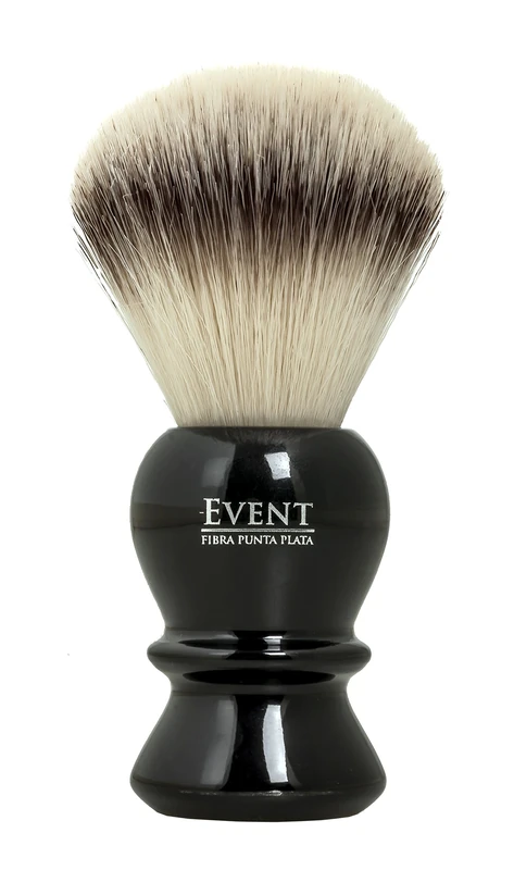 Event Shaving Brush Fibre Tip Silver Diameter, 24 mm – 1 Unit - Image 1