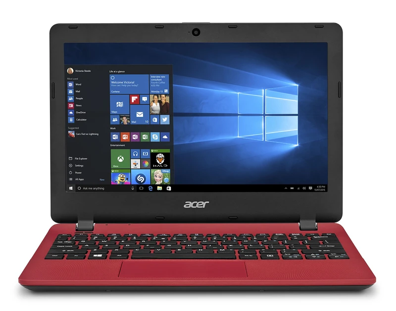 Acer Aspire 29.46-Inch Notebook (Red) - (Intel Celeron, 4 GB RAM, Windows 10)