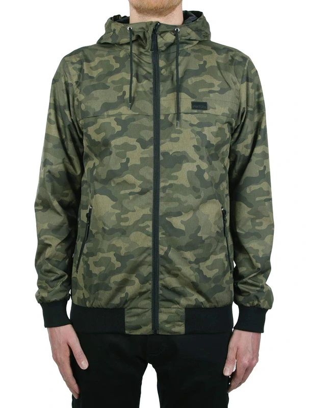 Iriedaily Men's Gridstop Jacket, Men, Jacket, KJW48132033, Camou Olive, L - Image 1