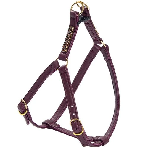 Bobby Crystal Princesse Harness, Size 25, Plum - Image 1