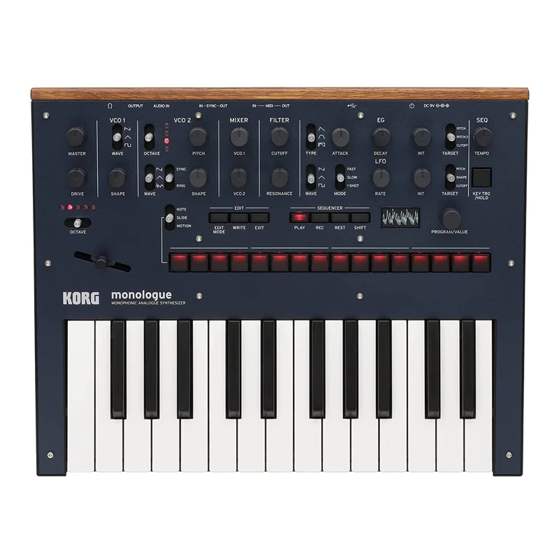 Korg - Monologue Monophonic Analogue Synthesiser - Dark Blue