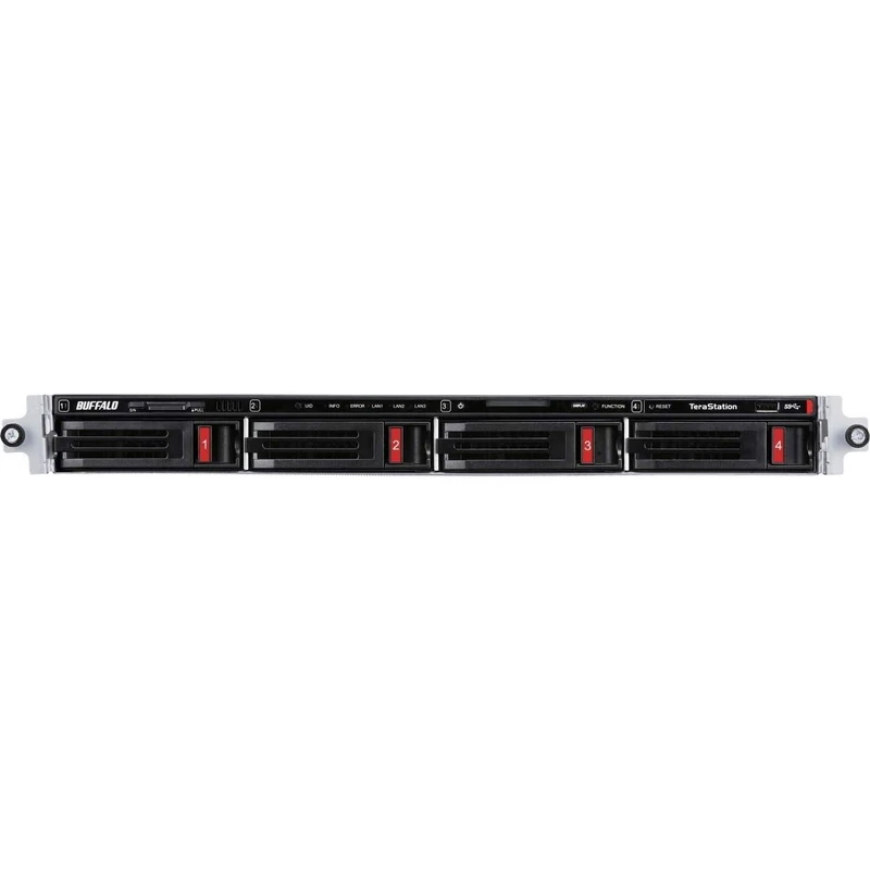 Buffalo TS5410RN2404-EU 24 TB (4 x 6 TB NAS Hard Drives Included) TeraStation 5410RN 4 Bay Rackmount NAS