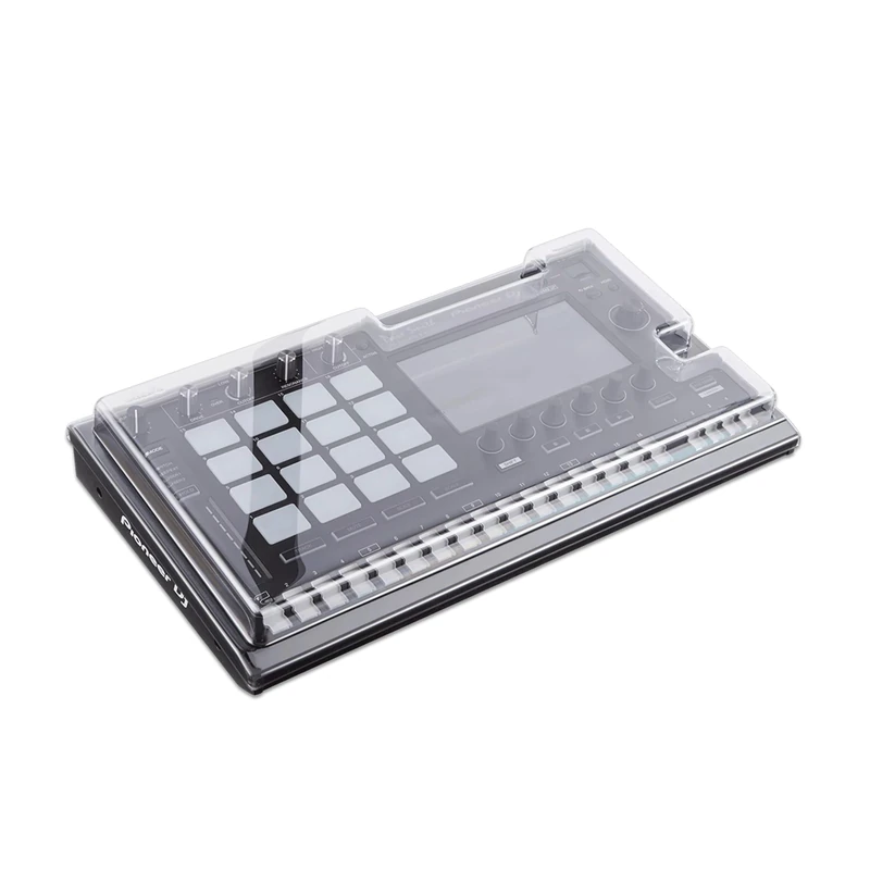 Decksaver Cover for Pioneer DJ Toraiz SP-16 - Super-Durable Polycarbonate Protective lid in Smoked Clear Colour, Made in The UK - The DJs' Choice for Unbeatable Protection