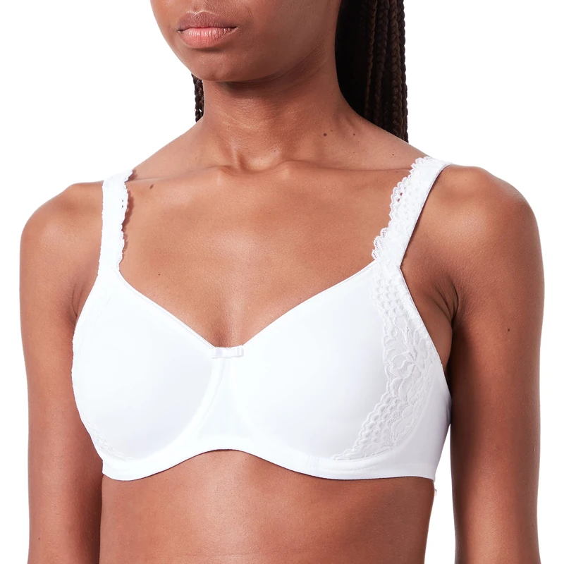 Susa Women's London Bra, White, 38F