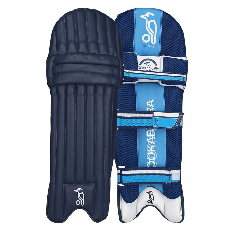Kookaburra T/20 Flare Batting Pads, Navy, Youth Left Hand
