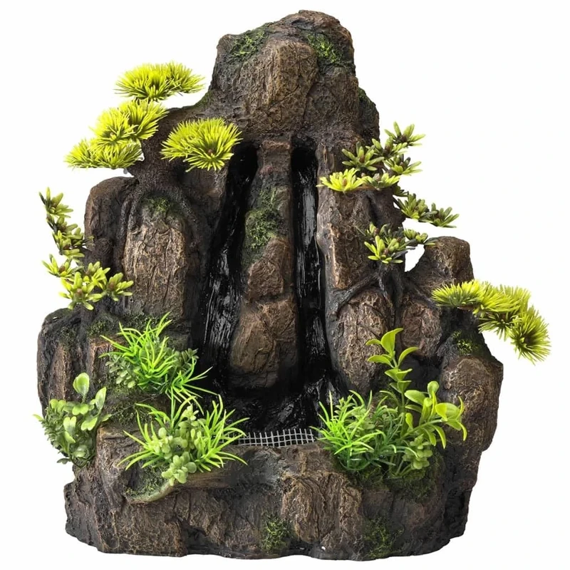 Aqua Della Two-Way Forrest Rock Aquarium Waterfall - Image 1