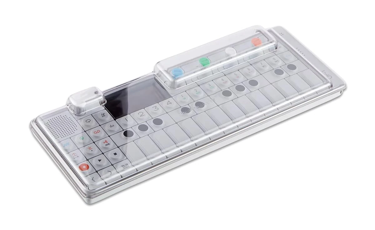 Decksaver Cover for Teenage Engineering OP-1 (Field) - Super-Durable Polycarbonate Protective lid in Smoked Clear Colour, Made in The UK