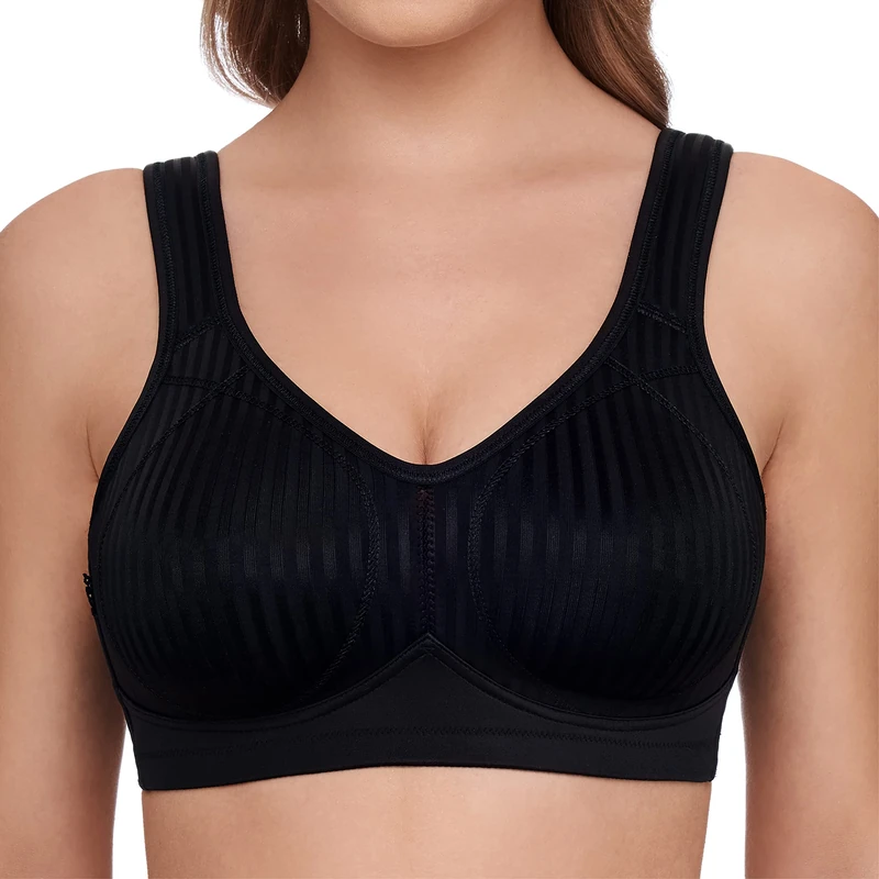 SUSA Women's Cremona Bra, Schwarz, I90