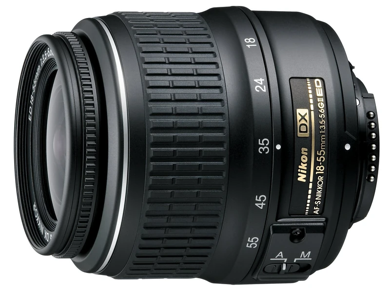 Nikon AF-S DX Zoom-Nikkor 18-55mm 1:3.5-5.6G ED II Lens Black (Renewed)