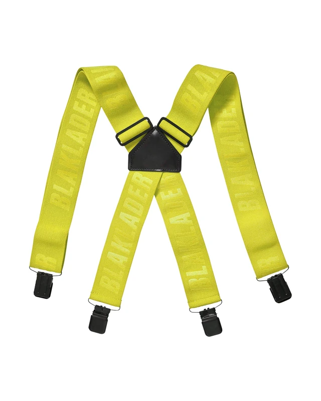 Blakläder 400910063300ONESIZE One Size Braces - Yellow - Image 1