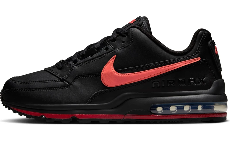 NIKE 687977-065 Air Max LTD 3 Men Black/University RED-Black UK 8